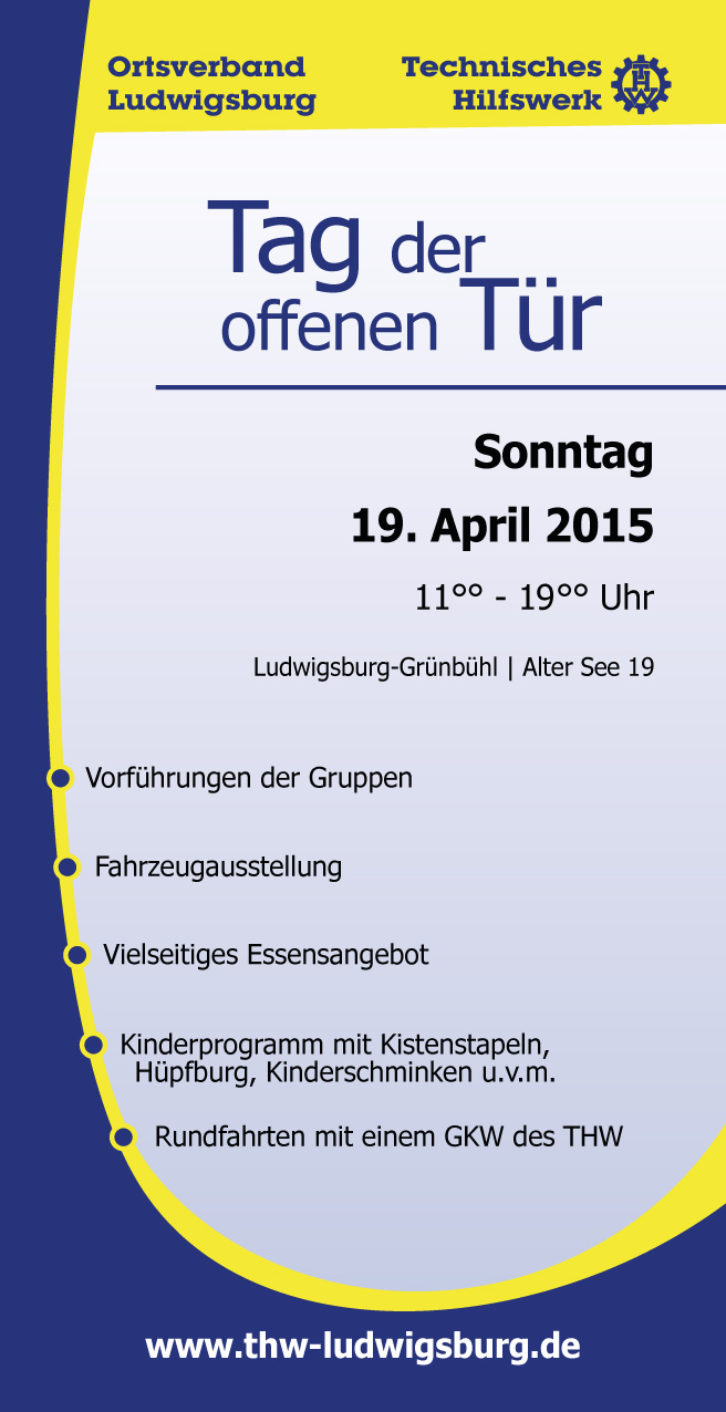 Ankündigung Tag der offenen Tür
