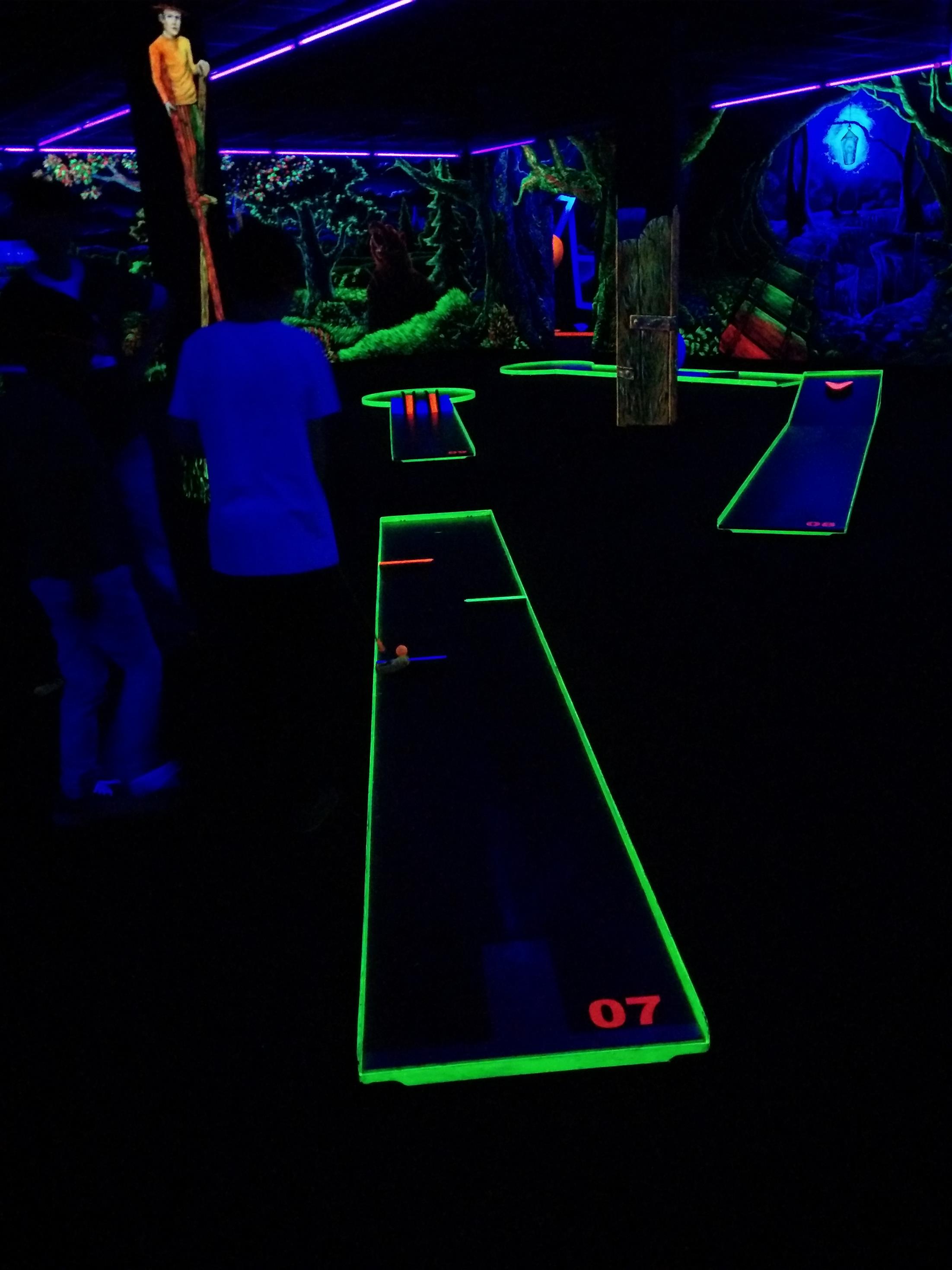 Minigolf der besonderen Art